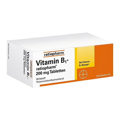 Vitamin B1 ratiopharm 200 mg Tabletten, 100 St - 1