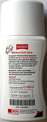 MOSQUITO Mückenschutz-Spray protect 100 ml Spray -